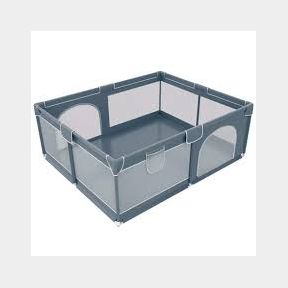 Extra Large Portable Playard Playpen For Toddlers - Grey -Bar 9902161266664- 51745/22872