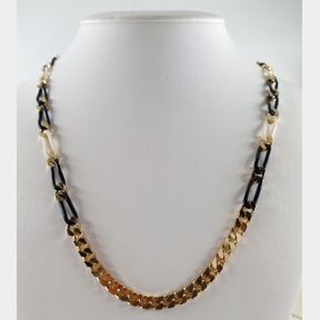 GOLD PLATED LADIES FANCY CHAIN - 122 GRAM - 51929/6847