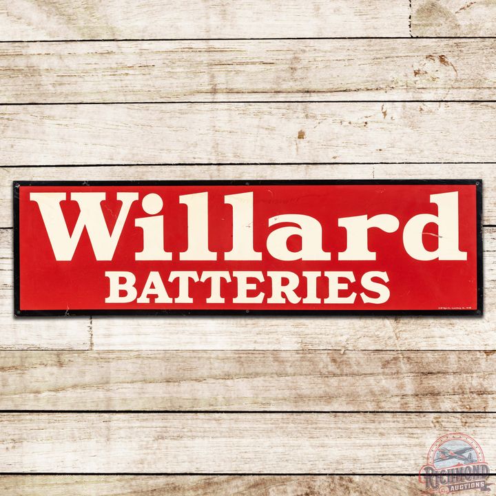 1946 Willard Batteries SST Sign