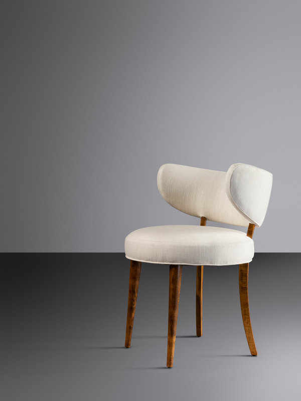 Danish Cabinetmaker
Denmark, Mid 20th Century
Wingback Chair
