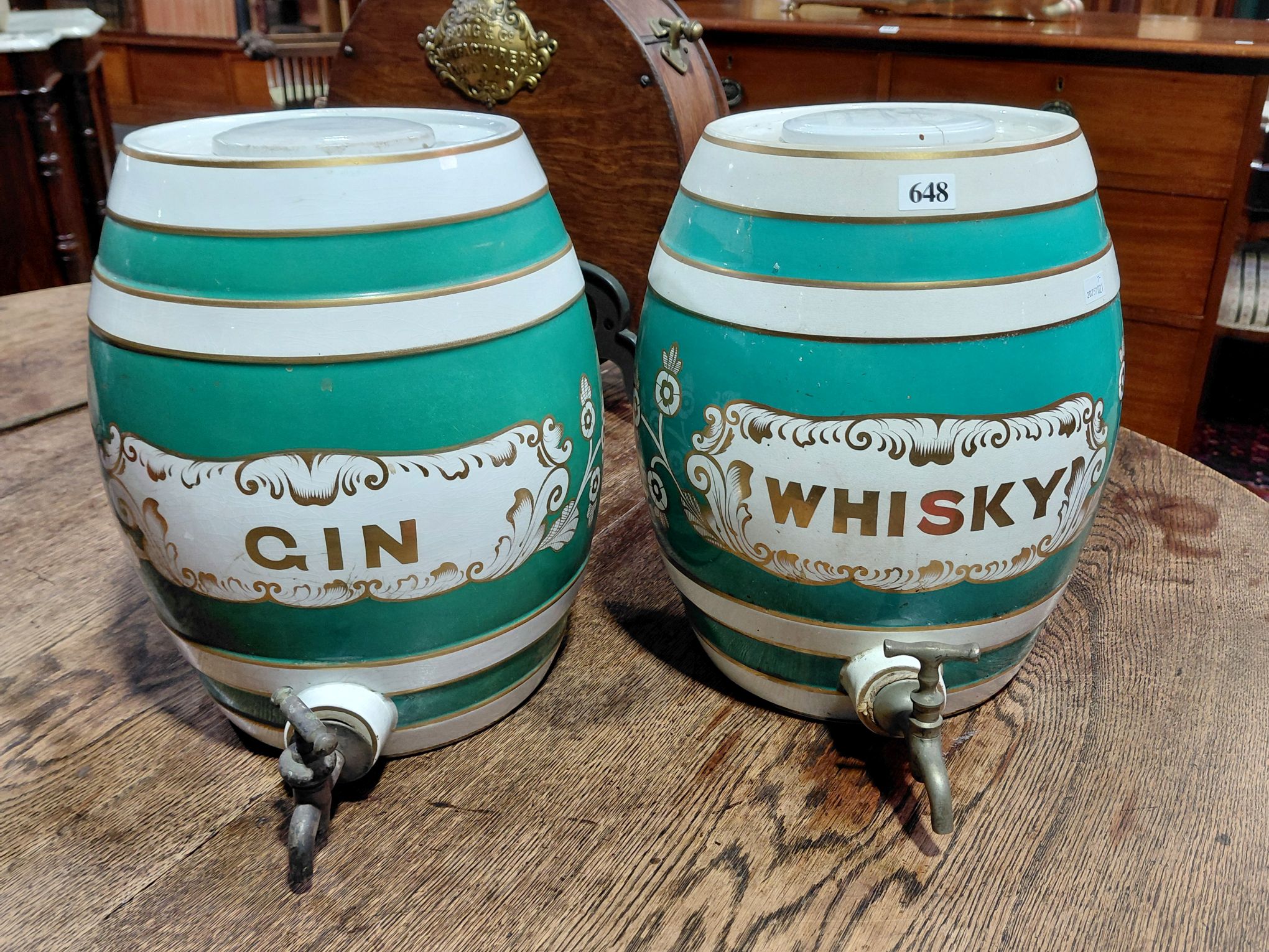 GIN AND WHISKEY