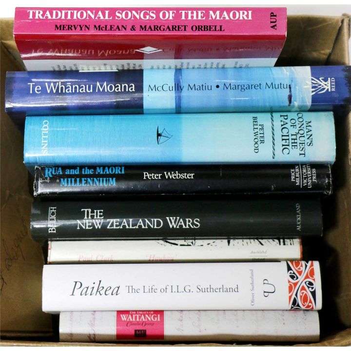 BOOKS RELATING TO MAORI HISTORY