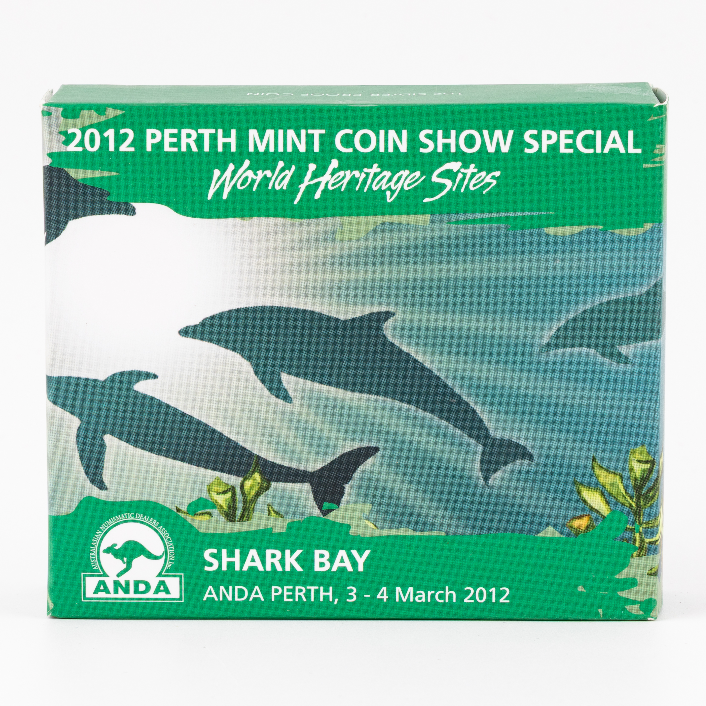 Elizabeth II, Perth Mint/ANDA - World Heritage Sites - Shark Bay, One Dollar, 2012, FDC