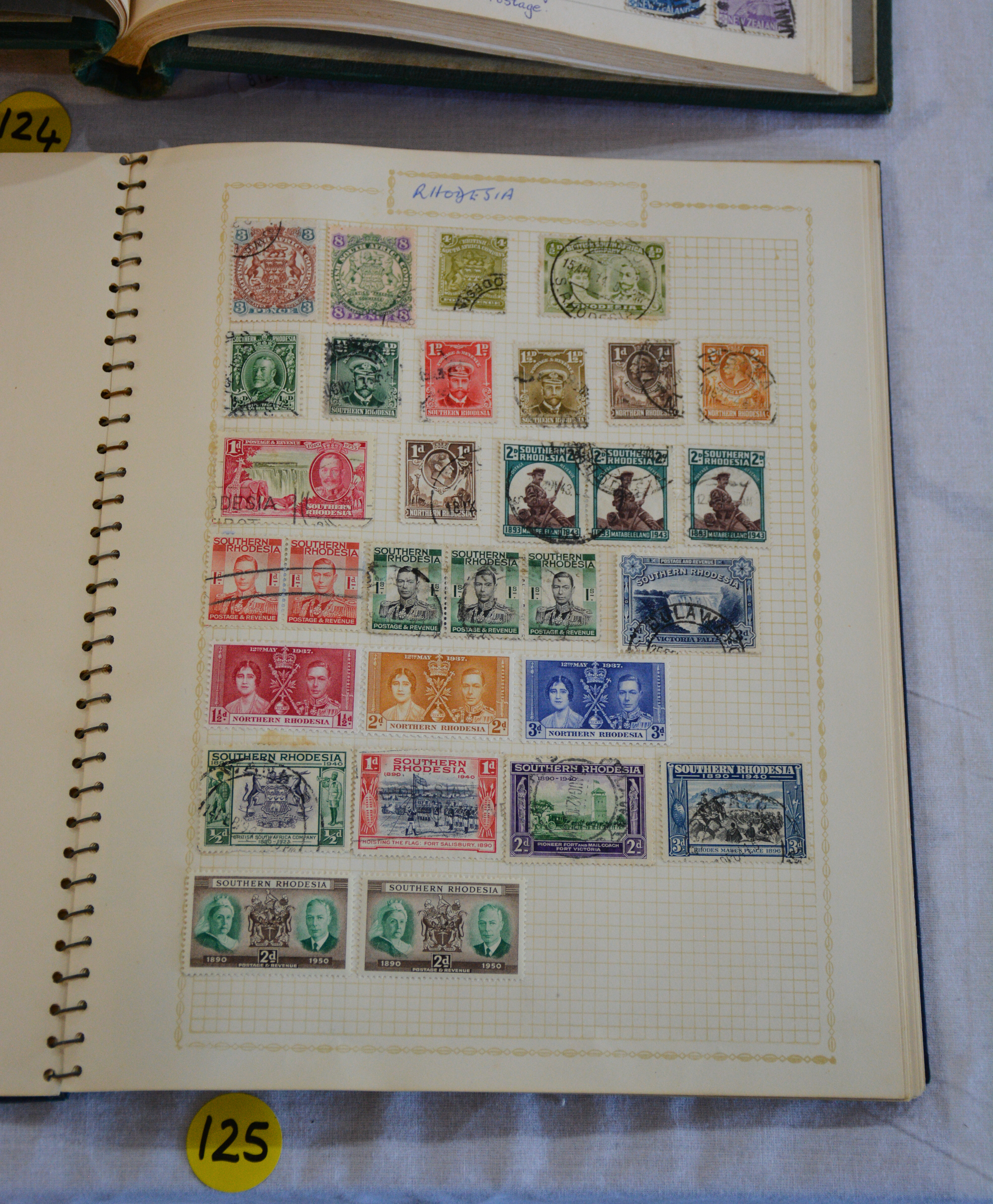 Stamp Album and Contents — sold at auction in New Zealand for $20