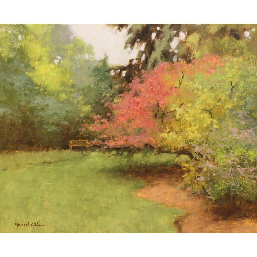 Michael Gibbons ''Quiet Refuge'' (My Oregon) Oil