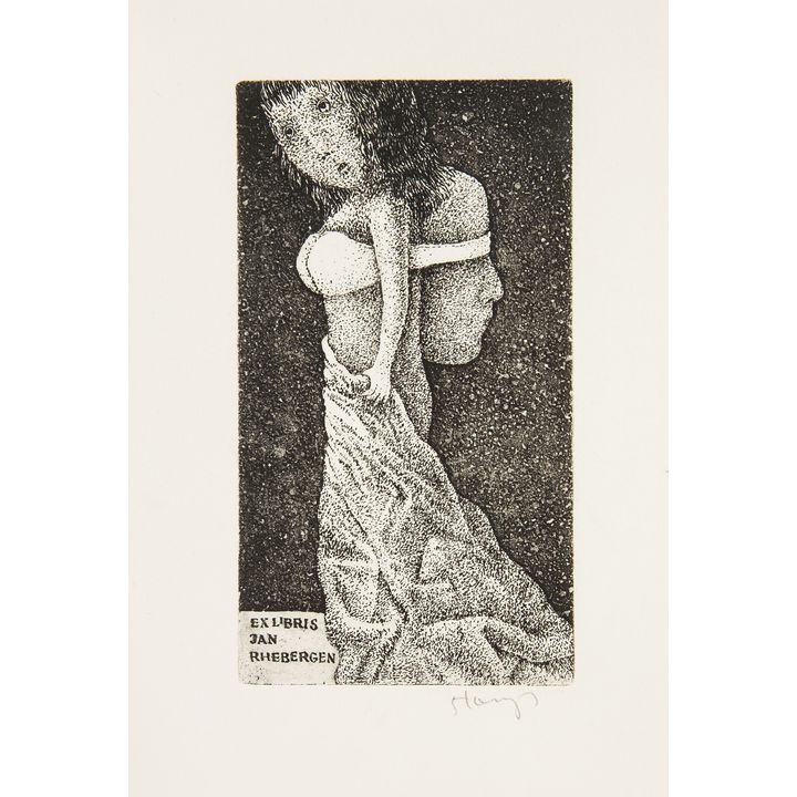 Stasys Eidrigevicius | Ex Libris Jan Rhebergen
