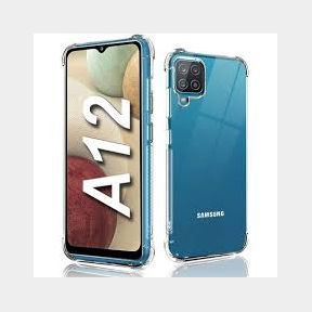 World Choice Protective Shockproof TPU Gel Case Clear Pouch for Samsung A12 - 51748/20540 AS B2 (S9)