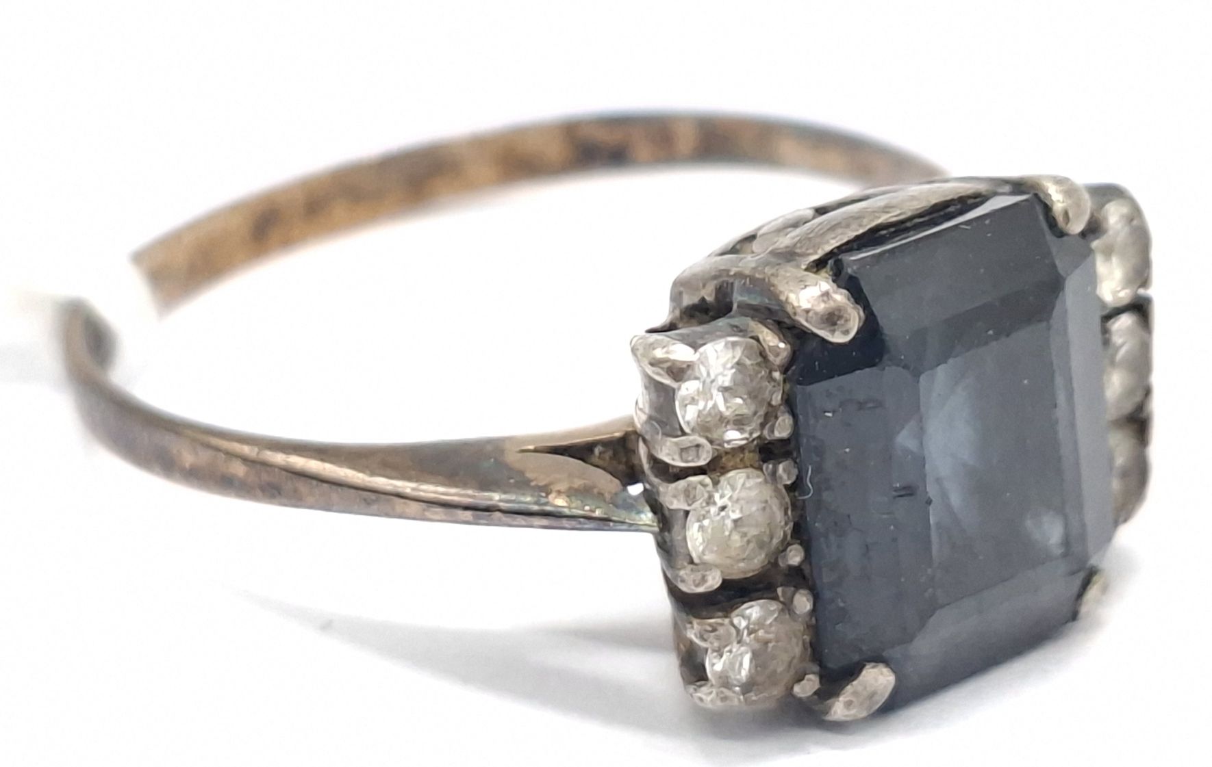 1086 · STERLING SILVER OPAL RING