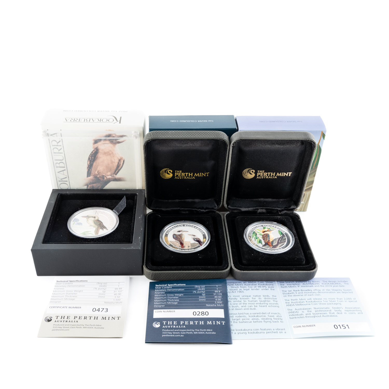 Elizabeth II, Perth Mint, One Dollar, 2014 - 2022, FDC