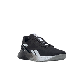 Reebok Men's NANOFLEX Training Shoes Black/White/Grey 4 Men UK 13|