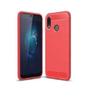 Shockproof Bumper Crystal Back Case for Huawei P20 Red|