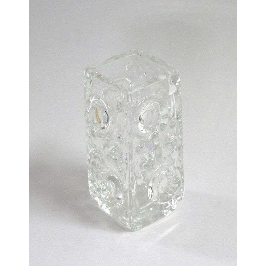 Josef Schott for Smalandshyttan, Sweden - A heavy crystal vase