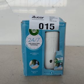 AIRWICK 250ML FRESHMATIC AUTO SPRAY COMPLETE TURQUOISE OASIS