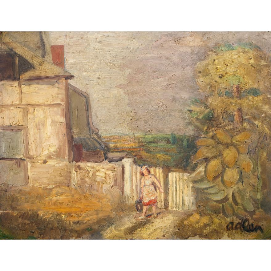 Michel Adlen | Okolice Honfleur, 1929 r.,
