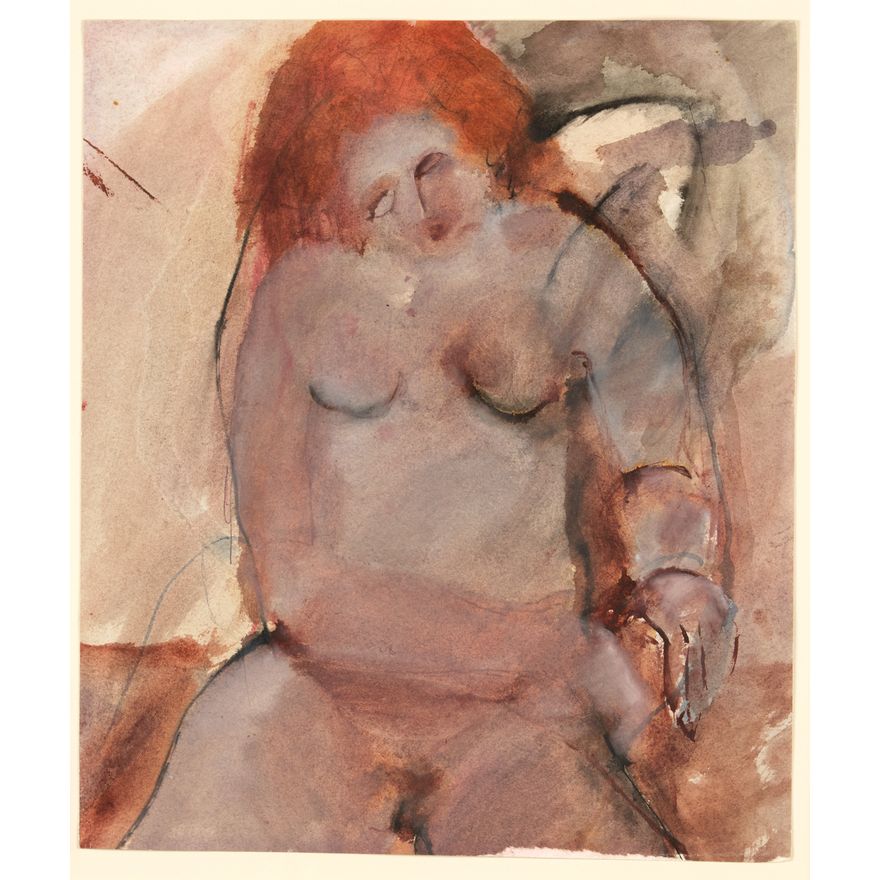 Ralph Hotere 'Nude'