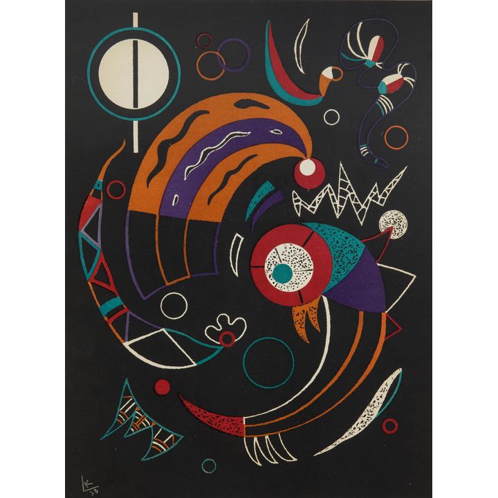 Wassily Kandinsky | Komety, 1938
