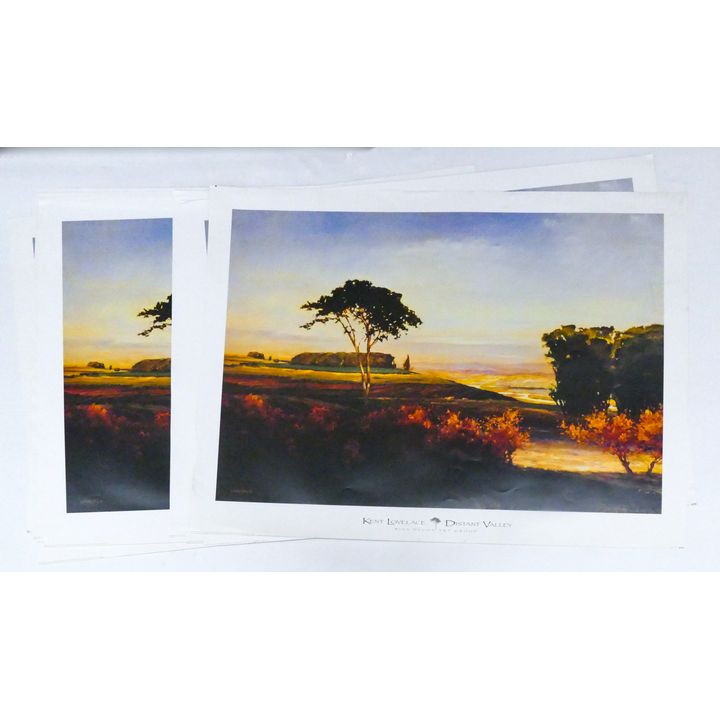 11pc Kent Lovelace ''Distant Valley'' Posters