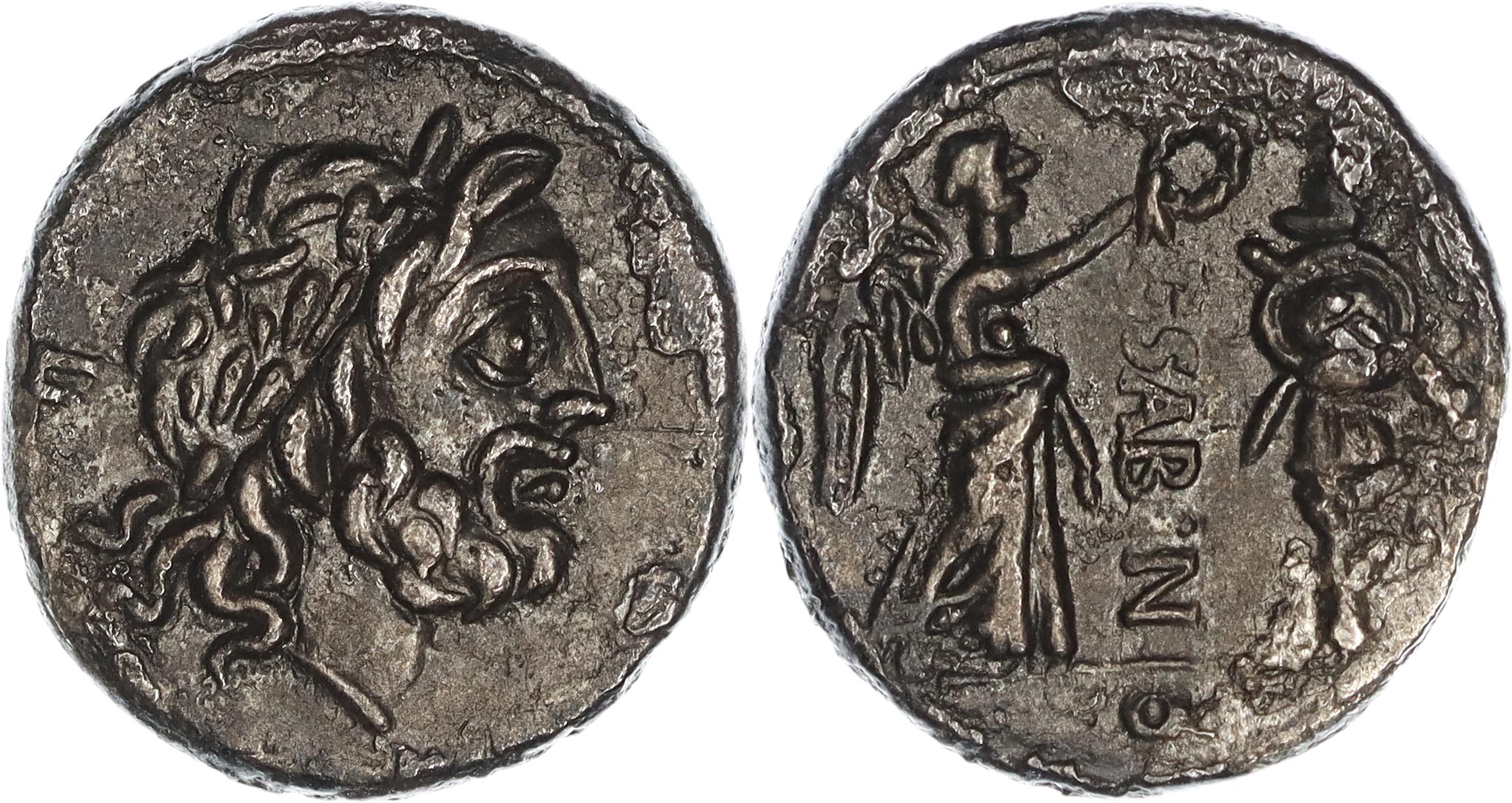 Roman Republic, Publius Vettius Sabinus, Silver Quinarius, 99 BC, VF