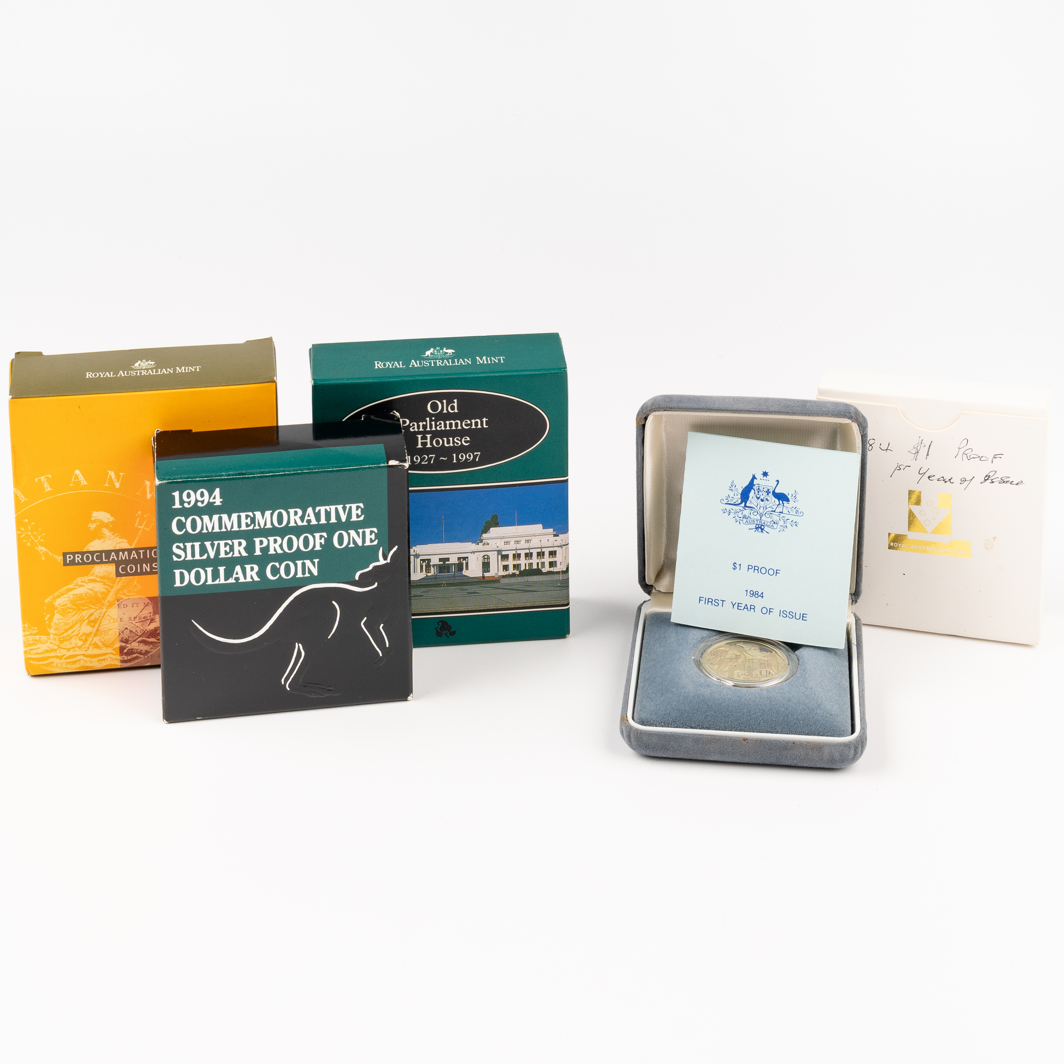 Elizabeth II, RAM - Old Parliament House & Proclamation Penny, One Dollar, 1997 - 2000, FDC