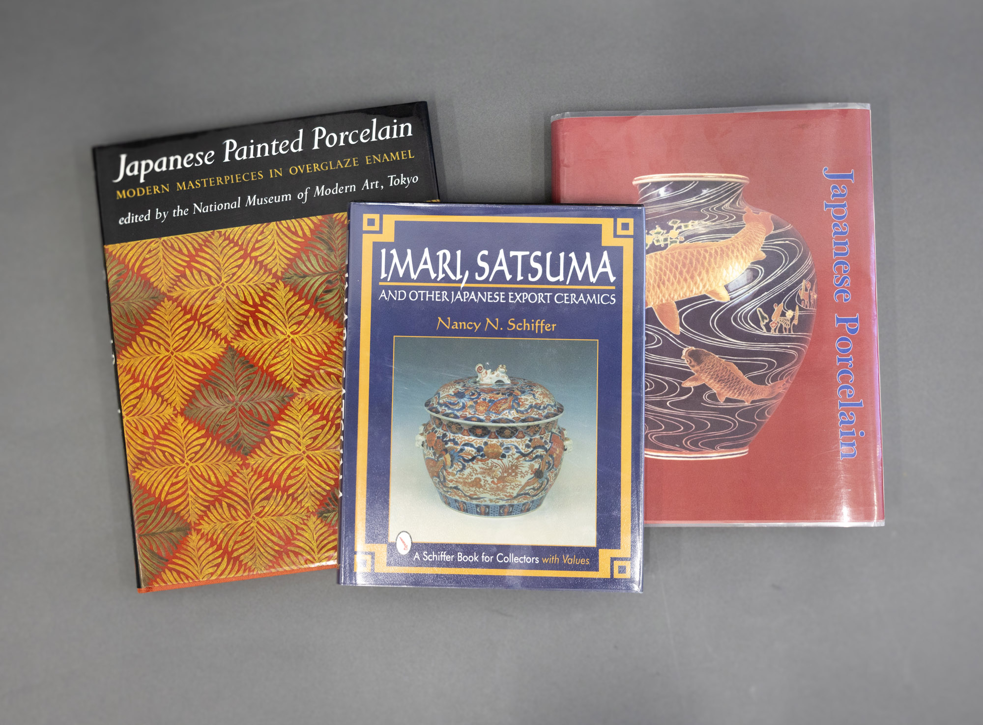 Three books on Japanese ceramics — sold at auction in New Zealand for $40