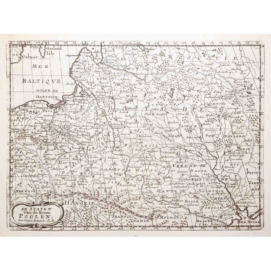 Nicolas Sanson II | De Staten van de Kroon Poolen