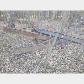 3 Trailer house tongues and bonus fence post parts