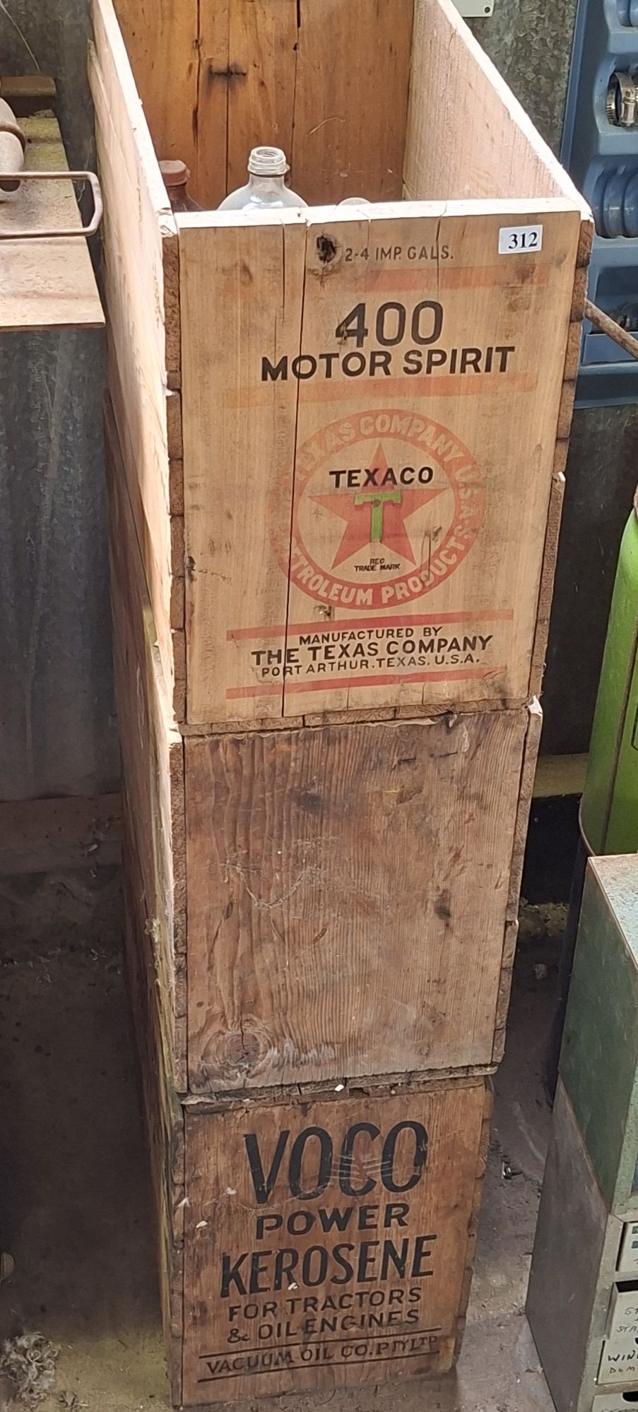 3 Wooden Crates