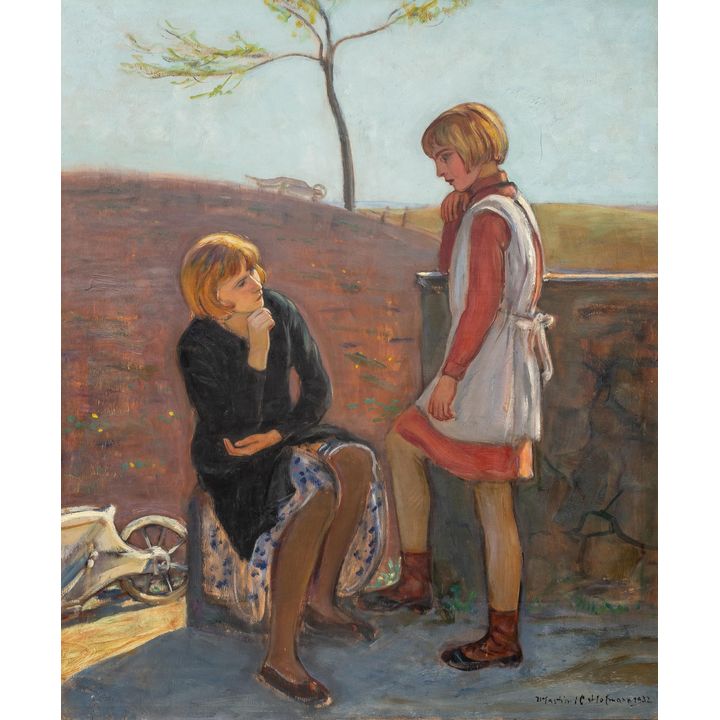 Wlastimil Hofman | Dziewczynki (inny tytuł „Siostry”), 1932 r.