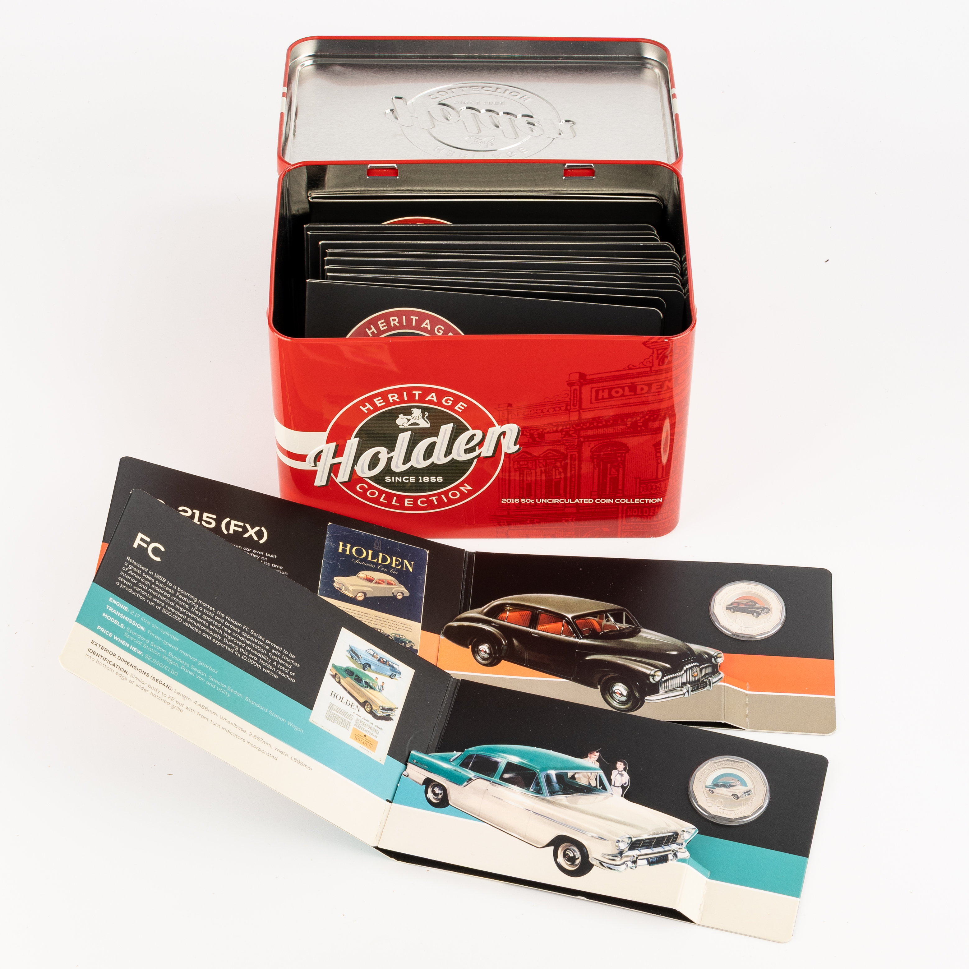 Holden Heritage 11-Coin Collection, Fifty Cents, 2016, CHU