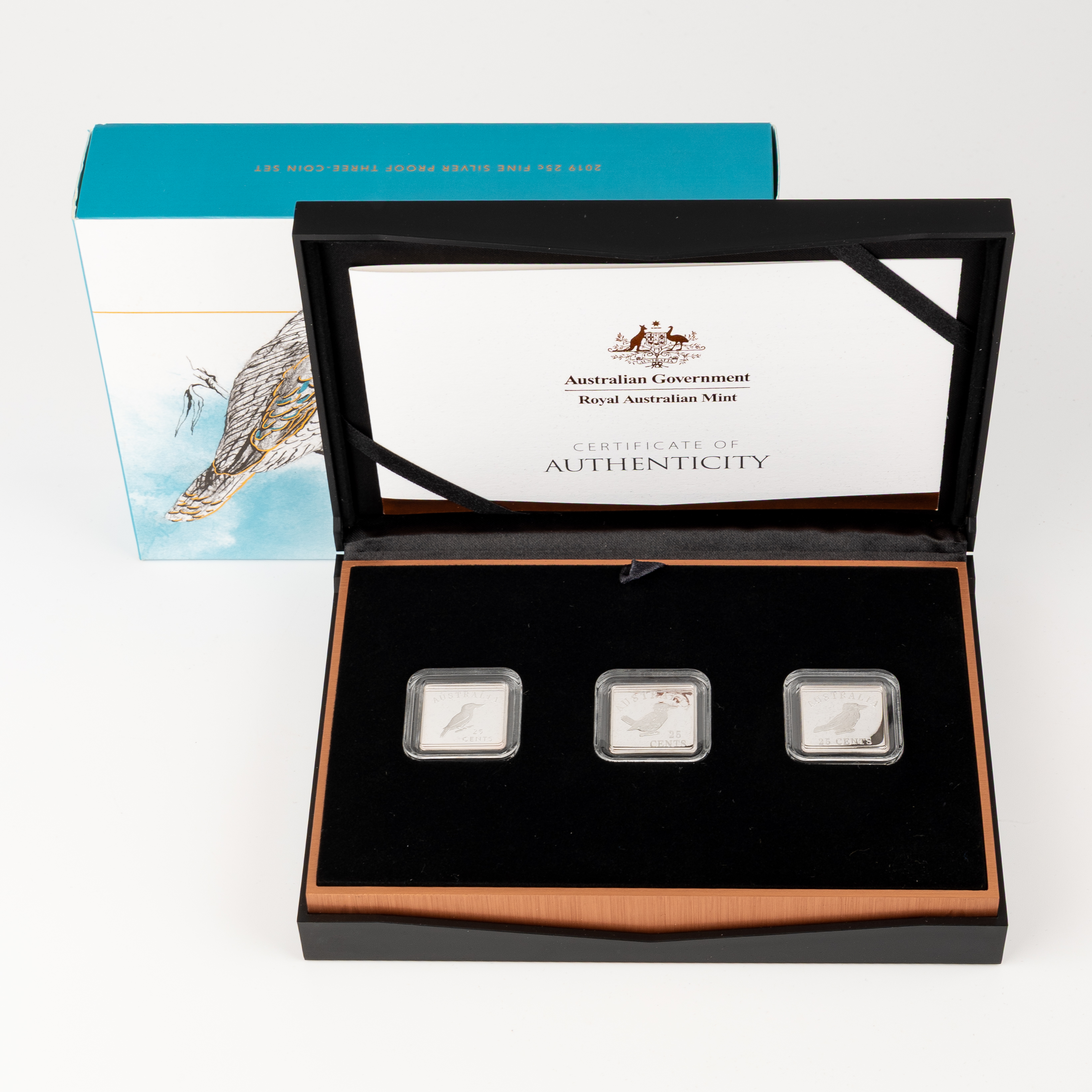 9 · RAM - 1919-1921 Kookaburra Patterns, Twenty Five Cents, 2019,  FDC