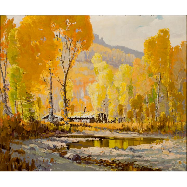 Conrad Schwiering (1916-1986), Autumn Solitude