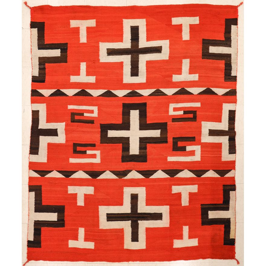 Old Navajo Third Phase Chief's Blanket