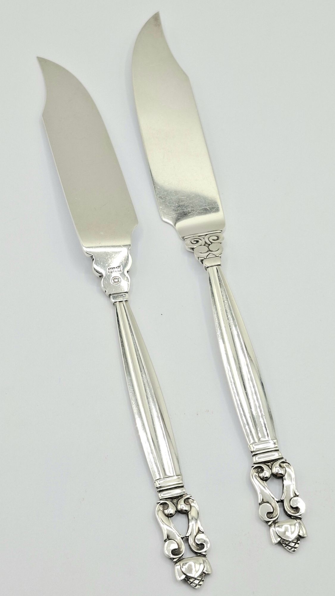 187 · GEORG JENSEN STERLING SILVER KNIVES