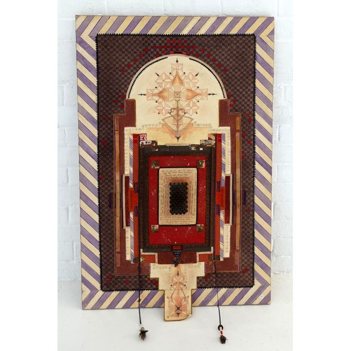 JENNIFER CREWE-BROWN - MIXED MEDIA ON CANVAS sold STC