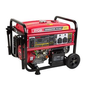 Ryobi Generator 4-Stroke With Battery + Key Start 7.5Kva USED