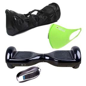Smart Self Balance 6.5 Hoverboard with Bluetooth-Remote-Bag Mask Black|DEFECTIVE