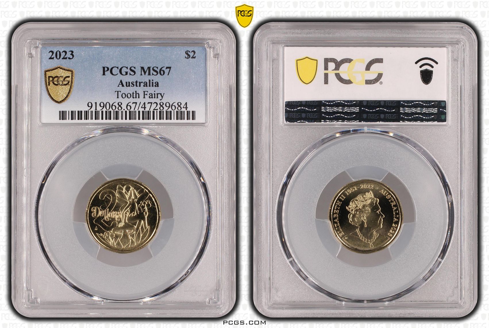 Tooth Fairy, Two Dollar, 2023, PCGS MS67