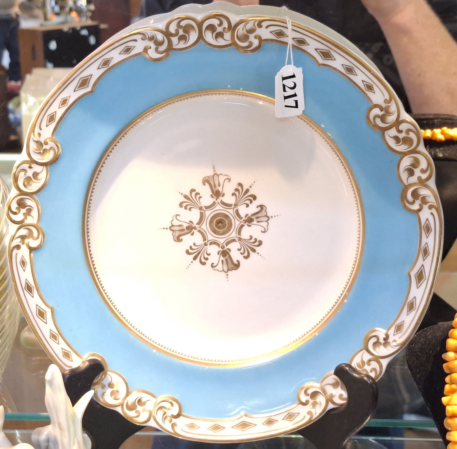 1217 · GRAINGER WORCESTER CABINET PLATE