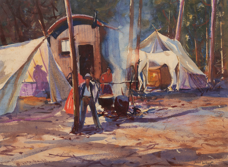 John Whorf
(American, 1903-1959)
Campsite 