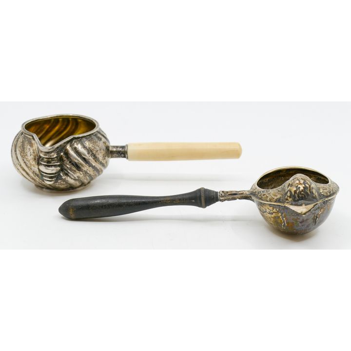 2pc Sterling and 800 Silver Invalid Feeders 6'' Approx. - 111 Grams TW