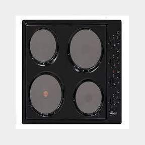 Univa 4 Solid Plate Hob With Control Panel - U156B - Black | AS 51672/19398 B3 (S1)