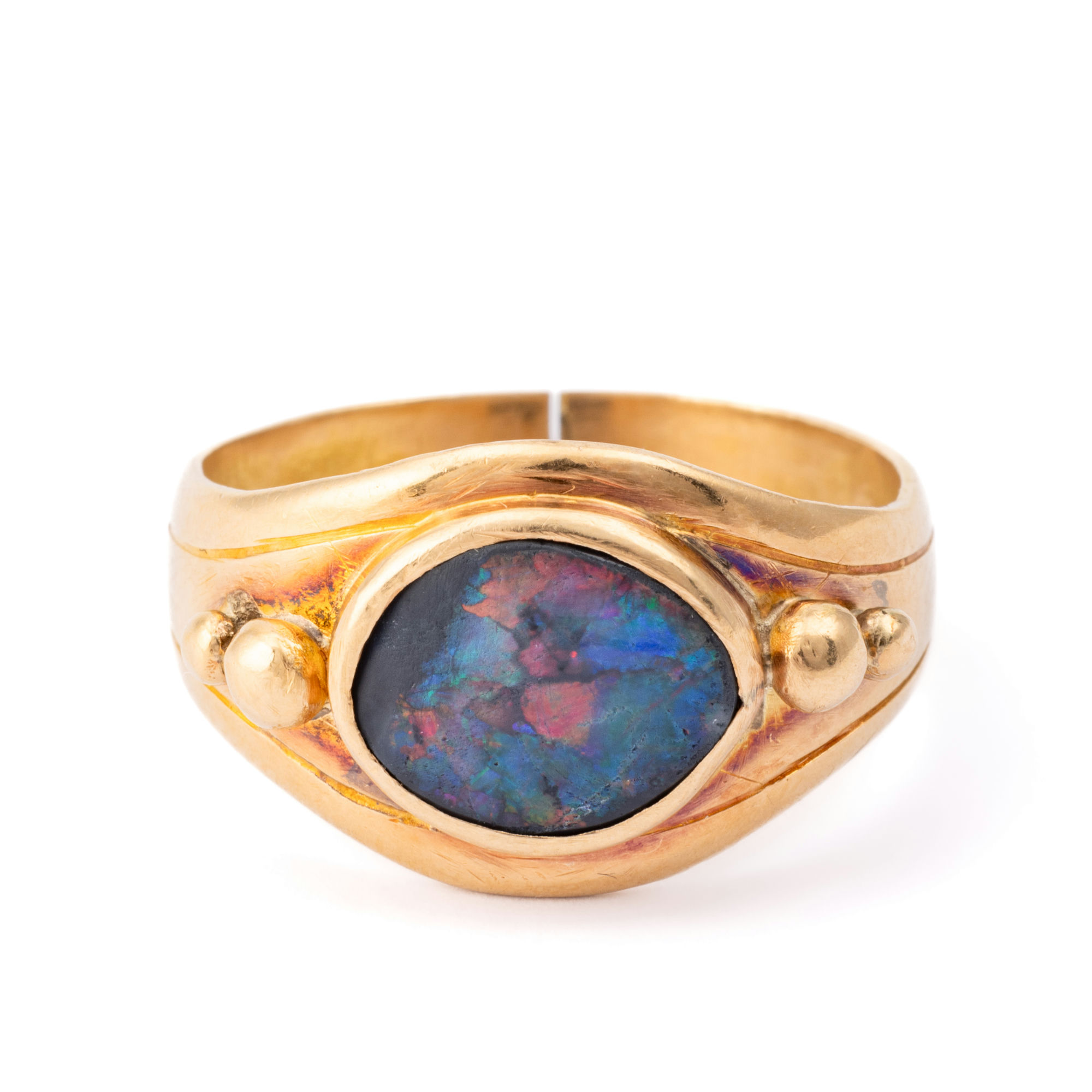 Opal Ring 18ct Gold,