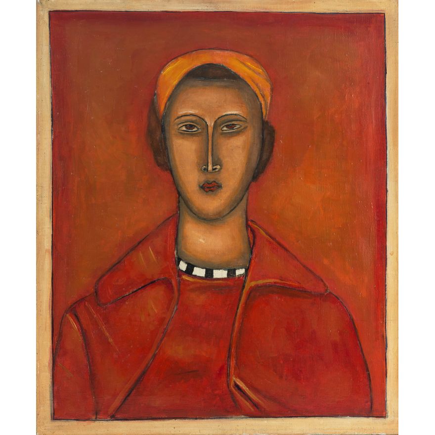 Jerzy Nowosielski | Portret kobiety, ok. 1950-1959 r.
