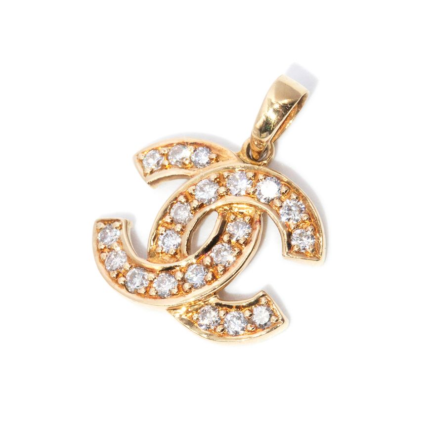 18ct Gold Diamond Pendant