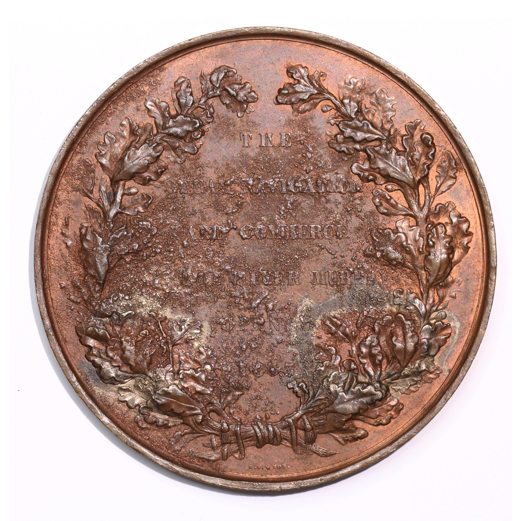 83. · Prince of Wales - Royal Visit to Sydney,  Bronze Medal, 1920, Uncirculated