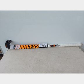 PRINCESS PREMIUM 7 STAR SG9 LOW BOW OUTDOOR HOCKEY STICK - BLACK / ORANGE - 37.5