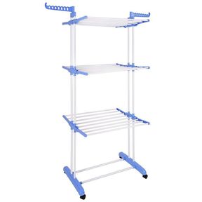 Clothes Hanger of Three Layers Blue | NOT ASSEMBLED/NOT TESTED