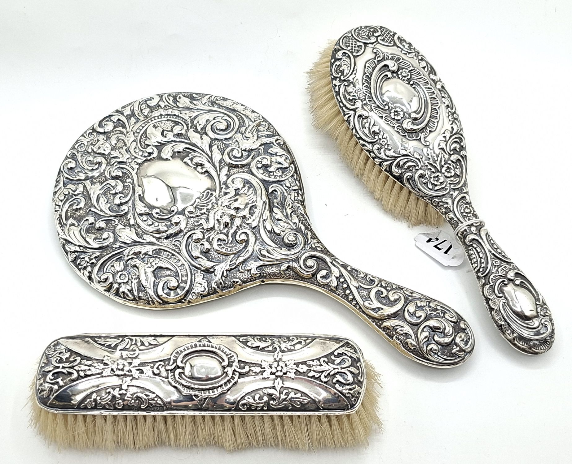 174 · STERLING SILVER VANITY SET