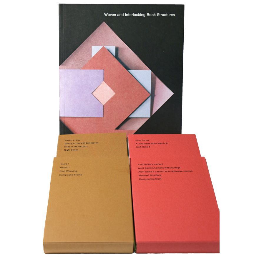 STEINER, ELIZABETH & VAN VLIET CLAIRE - Woven and Interlocking Book Structures.