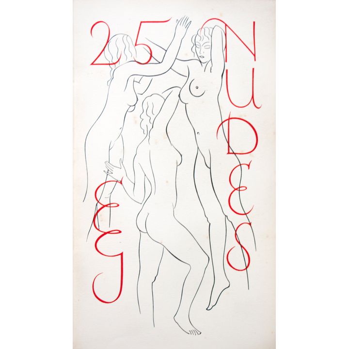 GILL, ERIC, Twenty-Five Nudes Engraved by Eric Gill